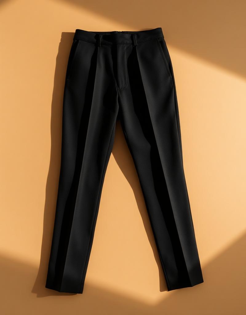 Pleated Wool Trousers